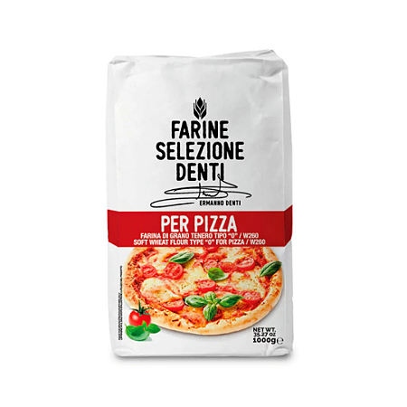Farinha Italiana Tipo 0 para Pizza Molino Denti 1Kg