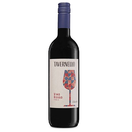 Vinho Tinto Italiano Tavernello Rosso D´Italia 750ml