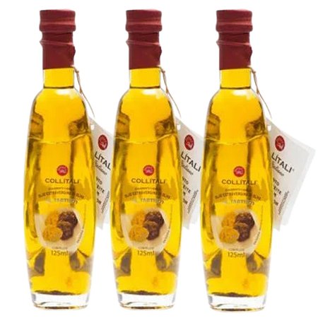 Kit 3 Azeites Collítali Trufa Negra e Trufa Branca 125ml