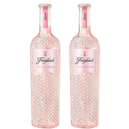 Kit 2 Vinhos Italiano Freixenet Fino Italian Rosé Seco 750ml
