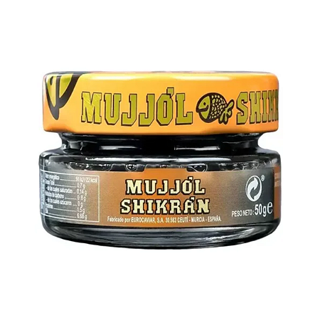 Caviar Negro Ovas De Mujjol Shikran Espanha 50gr