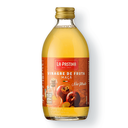 Vinagre It La Pastina De Maça Não Filtrado 500ml