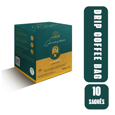 Café Especial Jurerê Do Vô Gentil Drip Coffee Bag 100g