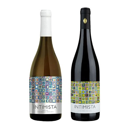 Kit 2 Vinhos Português Intimista Branco e Tinto 750ml