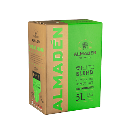 Vinho Branco Seco Almadén White Blend Chenin Blancmuscat Bag In Box 5l