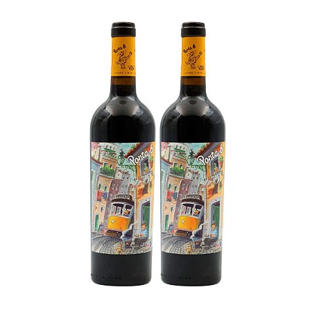 Kit 2 Vinhos Tinto Português Porta 6 750ml