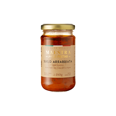 Molho Italiano Arrabbiata 180g Maestra La Pastina