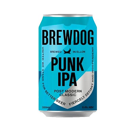 Cerveja Brewdog Punk IPA Escócia Clássica Lata 330ml