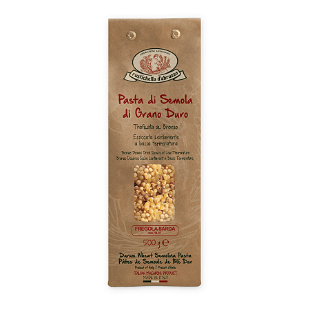 Macarrão Italiano Rustichella Fregola Sarda Tostada 500g
