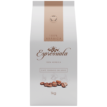 Café Torrado Em Grão Espressiata  100% Arábica  1kg