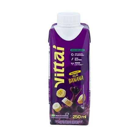 Smoothie Vittaí Açaí Sabor Banana 250ml