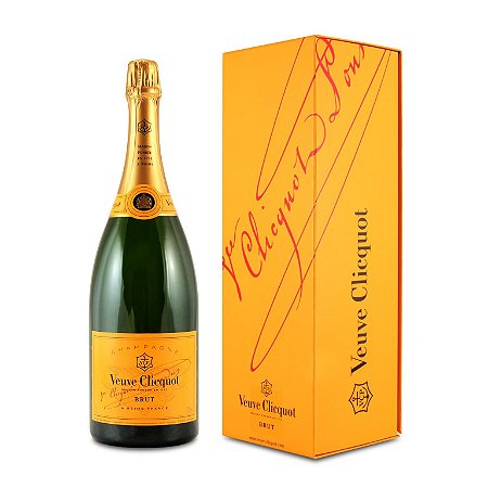 Vinho Espumante Francês Champagne Veuve Clicquot Magnum 1,5L