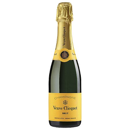 Vinho Espumante Francês Champagne Veuve Clicquot Brut 375ml