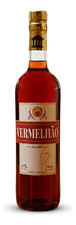 Aperitivo Vermelhão Amaro Bitter de Ervas 740ml
