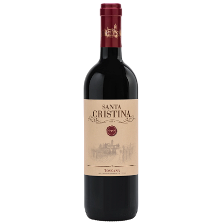 Vinho Tinto Santa Cristina Toscana IGT Antinori 750ml
