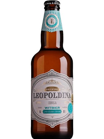 Cerveja Leopoldina Witbier Artesanal 500ml