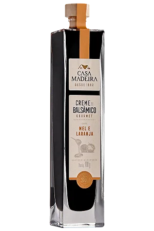 Creme de Balsâmico Mel e Laranja Casa Madeira 100ml