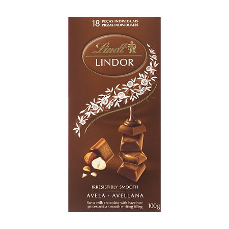 Chocolate Lindt Hazelnut Lindor Avela Cremoso 100 g
