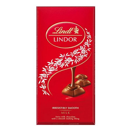 Chocolate Lindt Lindor Milk Ao Leite 100 G