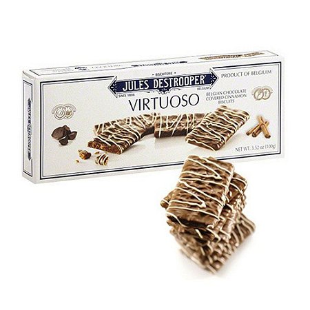 Biscoito Belga Jules Destrooper Chocolate Virtuoso 100G