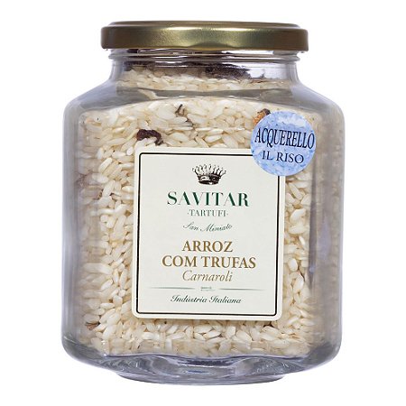 Arroz Italiano Carnaroli com Trufa Negra Savitar 450 gr