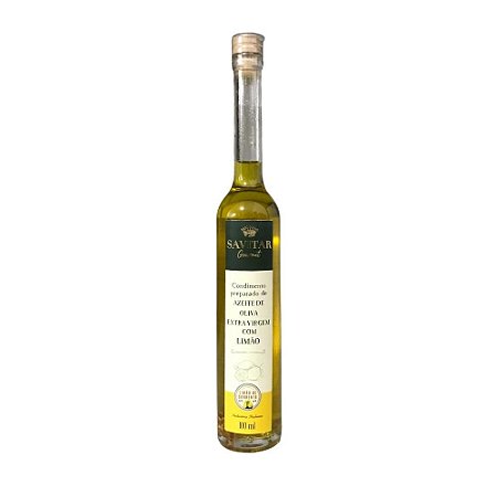 Azeite Extra Virgem De Oliva Com Limão Savitar 100 Ml