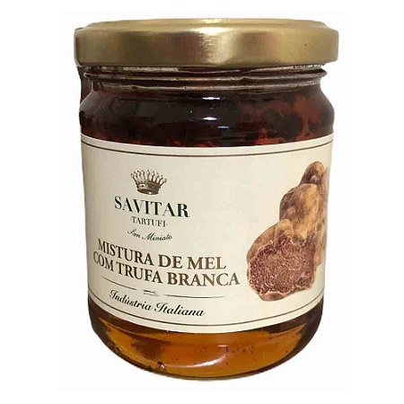 Mel Trufado Savitar Com Trufas Brancas 250 G