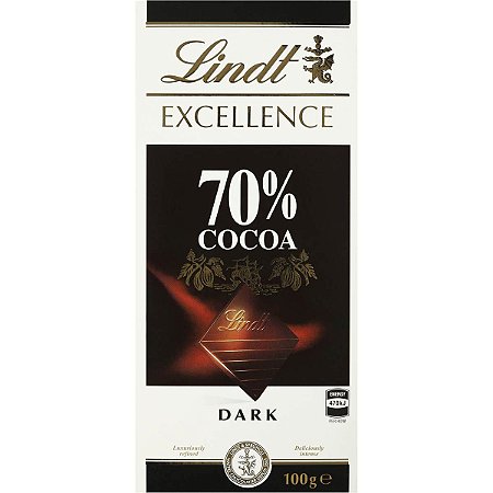 Chocolate Lindt Excellence Intense Dark 70% Cocoa 100g