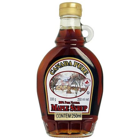 Maple Syrup Xarope de Bordo Canada Pure 100 %  250 ml