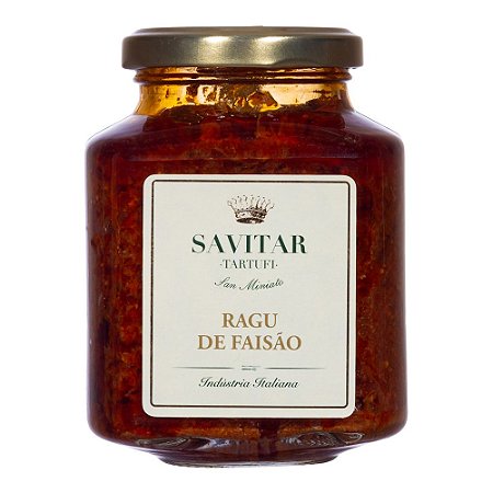 Molho Ragu Faisao Savitar 270 Gr