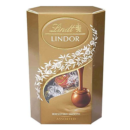 Chocolate Lindt Lindor Trufas Sortidas Recheio Cremoso 75 gr
