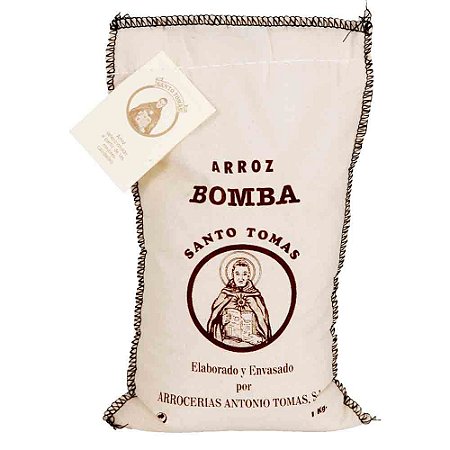 Arroz Bomba Espanhol Santo Antonio Tomas Paella 1 KG