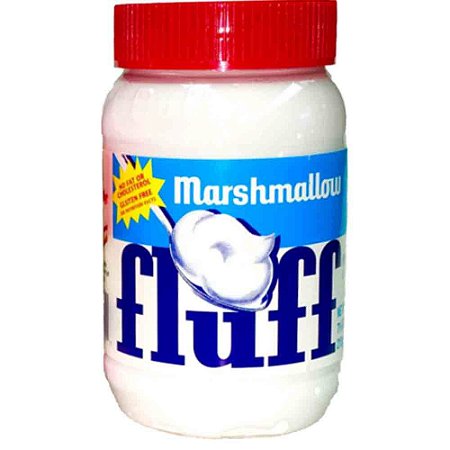 Marshmallow De Colher Pote Fluff Cremoso Baunilha 213 g