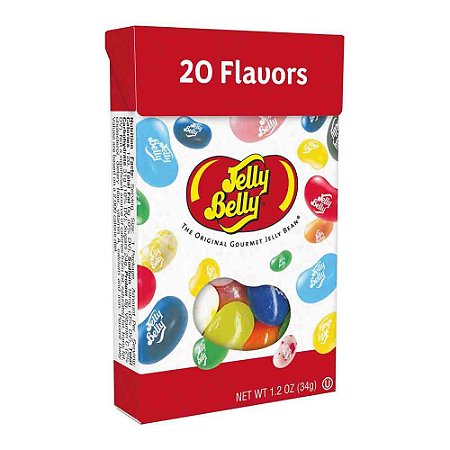 Jelly Belly Balas Sortidas 20 Melhores Sabores USA 34 gr