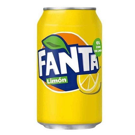 Refrigerante Fanta Lemon Importado Da Inglaterra 330 ML