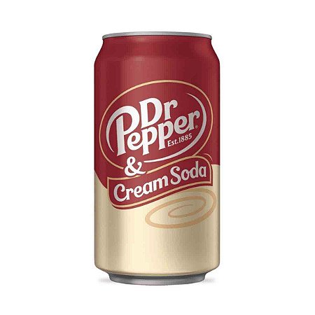 Refrigerante Dr Pepper Cream Soda 355 ml - Importado Eua