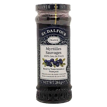 Geleia Francesa St Dalfour Mirtilo Myrtilles 284 g Importada