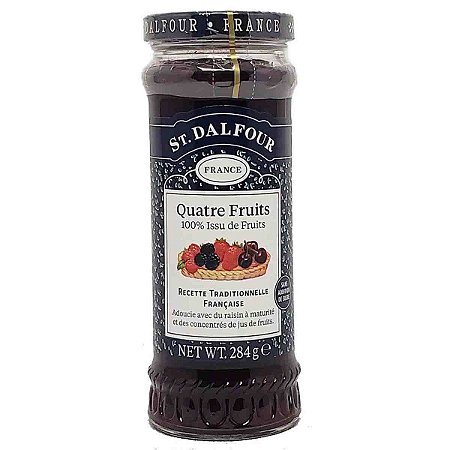 Geleia Francesa St Dalfour Quatro Frutas 284 g Importada