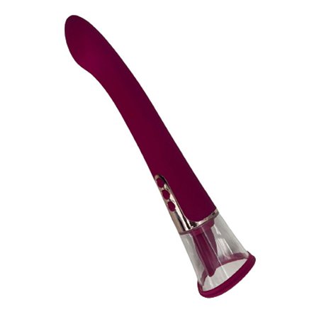 Vibrador com Sugador + Língua Estimuladora