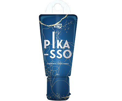 Pikasso Gel Masculino Esquenta, Gela e Vibra e Retarda 18g