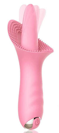 Vibrador com Língua e Textura