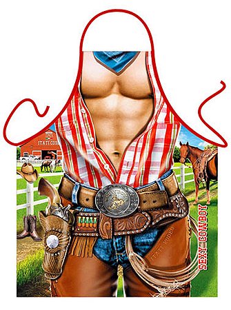 Avental Masculino Cowboy Sarado