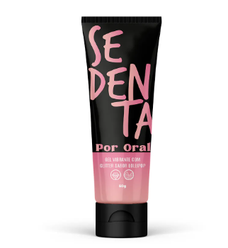 Sedenta por Oral 50g, Gel Comestível com Glitter