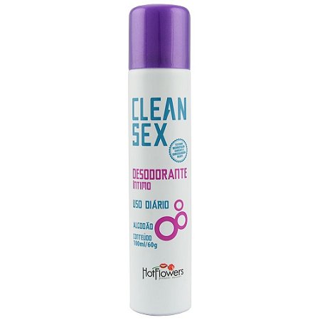 Desodorante Íntimo Clean Sex - Uso Diário