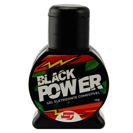 Black Power Gel Eletrizante Comestível