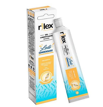 Gel Lubrificante Íntimo Rilex Sabor Leite Condensado 50g