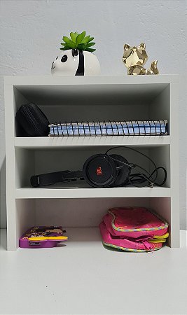 Escaninho para organização de mesa de trabalho/estudo