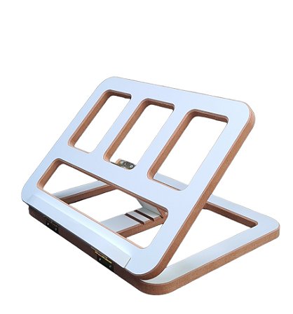 Suporte para livros e notebook