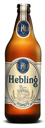 CERVEJA WEISS HEBLING 600 ML