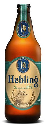 CERVEJA AMERICAN IPA HEBLING 600 ML